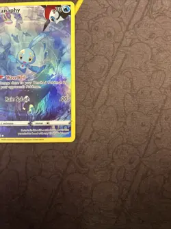 Manaphy Pokemon Crown Zenith Galarian Gallery GG06/GG70 Full Art Holo Rare NM - Image 4