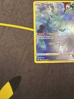 Manaphy Pokemon Crown Zenith Galarian Gallery GG06/GG70 Full Art Holo Rare NM - Image 5