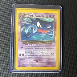 WOTC Pokemon Card Dark Haunter Neo Destiny TCG Card 36/105 - Image 3
