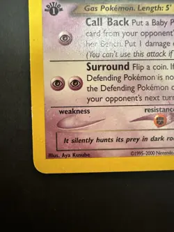 Pokemon TCG Neo Destiny Dark Haunter 1st Edition Card 36/105 MP Condition - Image 5