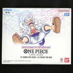One Piece AWAKENING OF THE NEW ERA OP 05 English Sealed Booster Box 24 Packs TCG 810059783546 - Image 2