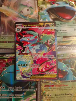 Pokemon TCG Mega Venusaur EX Card 177/132 English, Mint Condition - Image 1