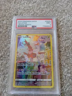 2023 POKEMON SWORD AND SHIELD CROWN ZENITH #GG20 FULL ART/LATIAS PSA 9 - Image 1