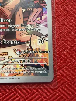 Pokemon TCG Team Rocket's Wobbuffet SVP 203 Pokemon Center Exclusive Promo - NM - Image 3
