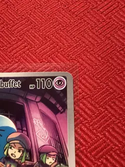 Pokemon TCG Team Rocket's Wobbuffet SVP 203 Pokemon Center Exclusive Promo - NM - Image 4