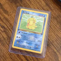 Pokemon TCG 1999-2000 Psyduck 65/82 Team Rocket 1st Edition WotC LP - Image 3
