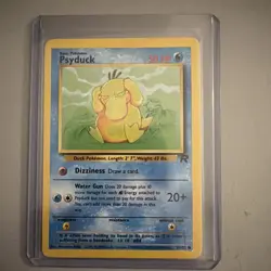 Pokemon TCG 1999-2000 Psyduck 65/82 Team Rocket 1st Edition WotC Near Mint NM - Image 1