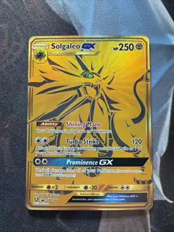 Pokemon TCG Solgaleo GX SM Black Star Promo SM104a Holo Promo - Image 1