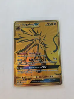 Pokemon TCG Solgaleo GX SM Black Star Promo SM104a Holo Promo - Image 1