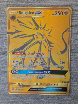Pokemon TCG Solgaleo GX SM104A Black Star Promo Holo - SP74 - Image 1