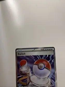 Switch 123/094 Full Art Trainer Holo Phantasmal Flames Pokemon Card TCG - Image 2