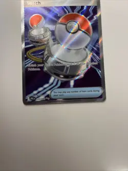Switch 123/094 Full Art Trainer Holo Phantasmal Flames Pokemon Card TCG - Image 3