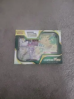 Pokemon TCG Leafeon V Star Special Collection Box Factory Sealed Brand New - Image 1