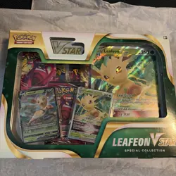 Pokemon Leafeon v Star Special Collection Box Factory Sealed - Image 1