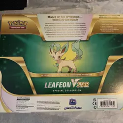 Pokemon Leafeon v Star Special Collection Box Factory Sealed - Image 3