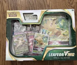 Pokemon Leafeon v Star Special Collection Box Factory Sealed - Image 1