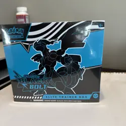 Pokemon TCG Scarlet & Violet Black Bolt ETB Elite Trainer Box Factory Sealed - Image 1