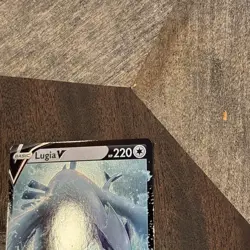 Pokemon English TCG Card Silver Tempest Lugia V 138/195 Holo NM - Image 4