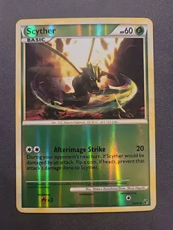Pokemon Card - Scyther Undaunted 36/90 Uncommon Reverse Holo - Image 1