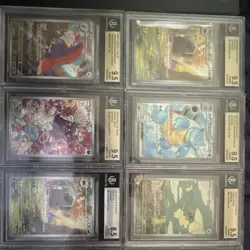 Pokemon BGS Graded Japanese Holo Lot of 20 Standard Cards Blastoise Rayquaza - Image 1