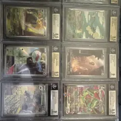 Pokemon BGS Graded Japanese Holo Lot of 20 Standard Cards Blastoise Rayquaza - Image 2