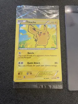 Pokemon Card - Pikachu XY 42/146 - Holo - Movie Promo - Factory Sealed - Image 1