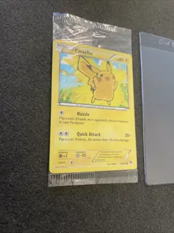 Pokemon Card - Pikachu XY 42/146 - Holo - Movie Promo - Factory Sealed - Image 2
