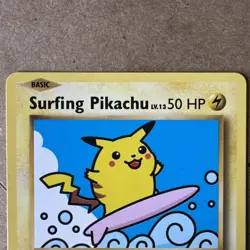 Surfing Pikachu 111/108 XY Evolutions Secret Rare Vintage Promo Pokemon Card - Image 2