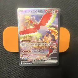 Ethan's Ho-Oh EX SIR Destined Rivals 230/182 Pokemon Card TCG NM/MT - Image 1