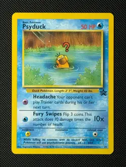 Pokemon Cards Psyduck 20 Wizards Black Star Promos Promo NM - Image 1