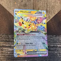 Pokemon Pikachu EX Double Rare Holo Card 057/191 Surging Sparks Nm - Image 5