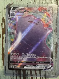 Ditto Vmax 051/072 Shining Fates- NM Ultra Rare Full Art Pokemon Card - Image 1