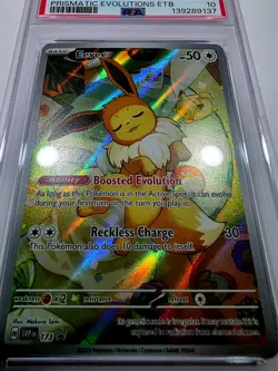 2025 Pokemon SVP EN-SV 🐹 Black Star ETB Promo 🐹 173 Eevee 🐹 PSA 10!! 💎 - Image 4