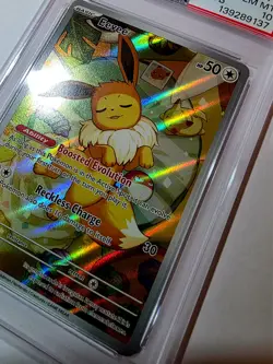 2025 Pokemon SVP EN-SV 🐹 Black Star ETB Promo 🐹 173 Eevee 🐹 PSA 10!! 💎 - Image 5