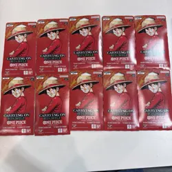 One Piece TCG: Carrying On His Will Sleeved Booster OP-13 English (LOT OF 11) - Image 1