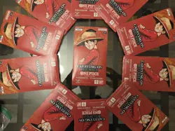 ONE PIECE TCG OP-13 Carrying on His Will Sleeved Booster Pack (LOT OF 11) - Image 1