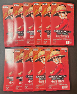 One Piece TCG: Carrying On His Will Sleeved Booster OP-13 English (LOT OF 11) - Image 1