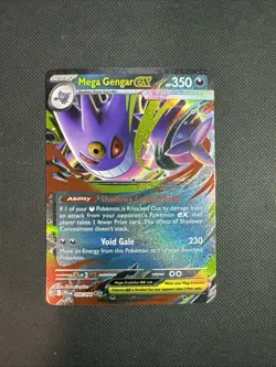 Mega Gengar ex 056/094 Mega Evolution Phantasmal Flames Pack Fresh Pokemon TCG - Image 1