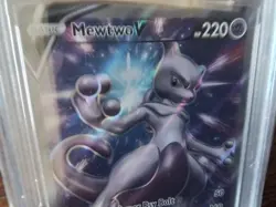 Pokemon Cards promo sr mewtwo v ar gx vmax secret swsh229 ex graded art card b25 - Image 2