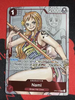 Nami OP01-016 (Alternate Art) 25th Anniversary One Piece Promotion Cards [#1] - Image 1