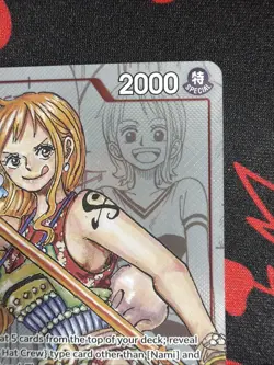 Nami OP01-016 (Alternate Art) 25th Anniversary One Piece Promotion Cards [#1] - Image 3
