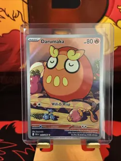 Darumaka 097/086 Sv: Black Bolt Illustration Rare NM Holo Pokemon Card - Image 1