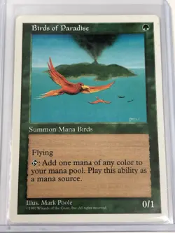 Birds of Paradise MTG Core Set 5th Edition Regular - Image 1