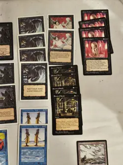 Magic: The Gathering Unlimited Card Lot Some Signed By Artists READ DESCRIPTION - Image 5
