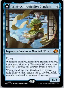 Tamiyo, Inquisitive Student 242 Modern Horizons 3 LP MTG - Image 1