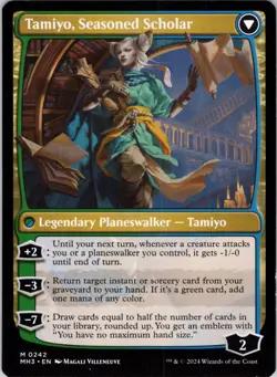 Tamiyo, Inquisitive Student 242 Modern Horizons 3 LP MTG - Image 2