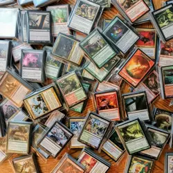 MTG Lot Over 3000 Cards Commons Uncommons Foils Rares Non-basic Land Tokens - Image 1