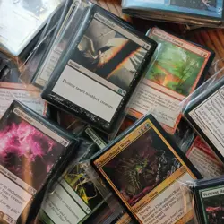 MTG Lot Over 3000 Cards Commons Uncommons Foils Rares Non-basic Land Tokens - Image 4