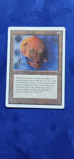Illusionary Mask Unlimited Edition Magic the Gathering in MP Condition - Image 1