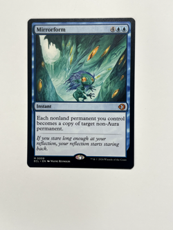 Mirrorform Lorwyn Eclipsed Regular - Blue Spell - Instant - NM - Image 1